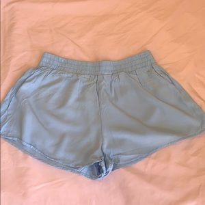 F21 Baby Blue Shorts